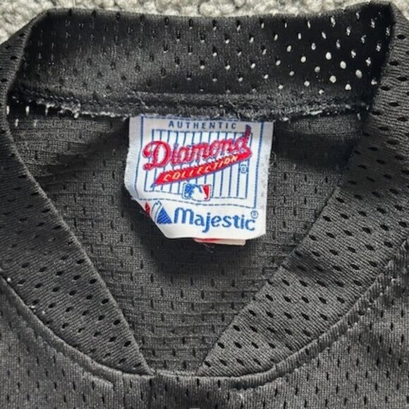 MLB Giants Pullover Embroidered Shirt - Size L - Majestic Diamond Collection GUC - Picture 3 of 6